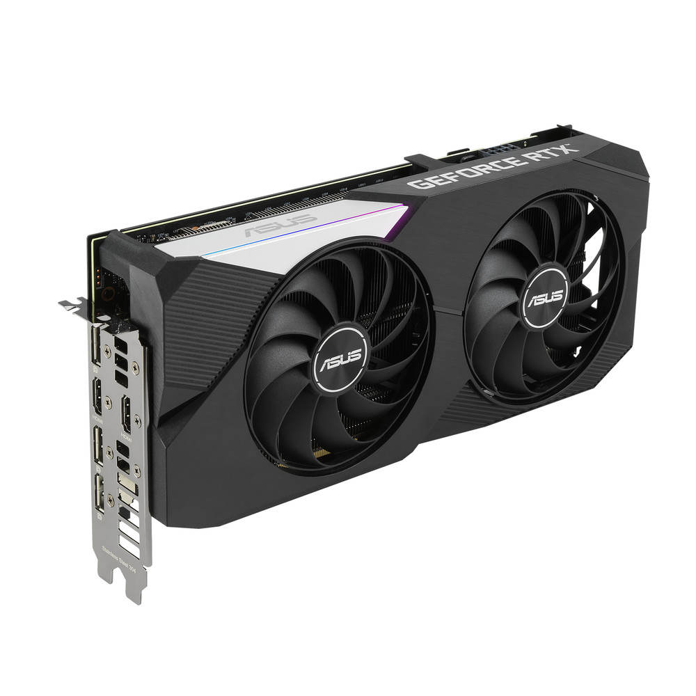 TARJETA GRAFICA ASUS DUAL RTX 3060 TI OC V2 LHR 8GB GDDR6 PCIE4.0